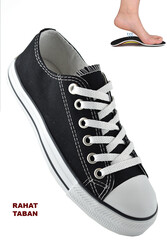 ISPARTALILAR - 0102 Rahat Unisex Erkek Kadın Spor Ayakkabı Kadın Converse