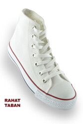 ISPARTALILAR - 0103 Rahat Unisex Erkek Kadın Spor Ayakkabı Kadın Bilekli Converse