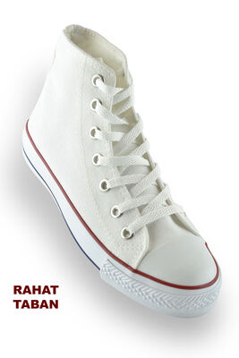 0103 Rahat Unisex Erkek Kadın Spor Ayakkabı Kadın Bilekli Converse - 1