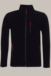 0110 Vizon Siyah Renk Kadın Erkek Outdoor Polar Erkek Polar Kadın Polar - 11