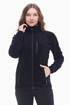 0110 Vizon Siyah Renk Kadın Erkek Outdoor Polar Erkek Polar Kadın Polar - 14