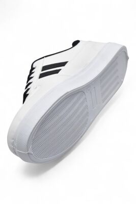 038 Rahat Taban Günlük Unisex Siyah Erkek Spor Ayakkabı - 8