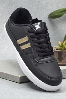 038 Rahat Taban Günlük Unisex Siyah Erkek Spor Ayakkabı - 5