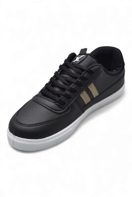 038 Rahat Taban Günlük Unisex Siyah Erkek Spor Ayakkabı - 11