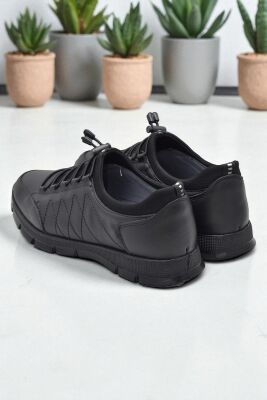 06 Ortopedik Taban Günlük Hakiki Deri Erkek Ayakkabı Casual Ayakkabı Lastikli - 5