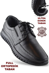101 Tam Ortopedik Taban Hakiki Deri Erkek Ayakkabı Günlük Ultra Comfort - ISPARTALILAR
