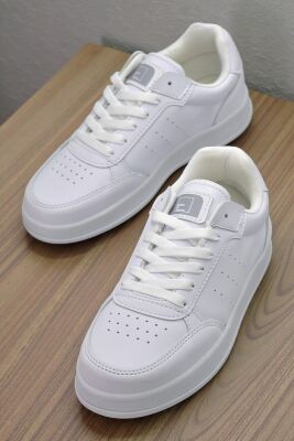 1011 Hazır Taban Unisex Spor Ayakkabı Bağcıklı Rahat Sneaker - 19