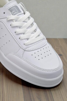 1011 Hazır Taban Unisex Spor Ayakkabı Bağcıklı Rahat Sneaker - 23