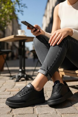 1011 Hazır Taban Unisex Spor Ayakkabı Bağcıklı Rahat Sneaker - 15