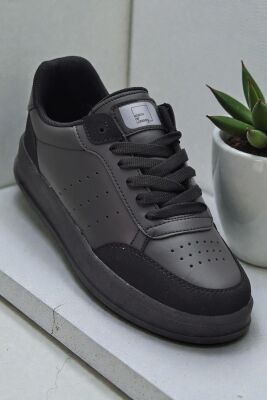 1011 Hazır Taban Unisex Spor Ayakkabı Bağcıklı Rahat Sneaker - 3
