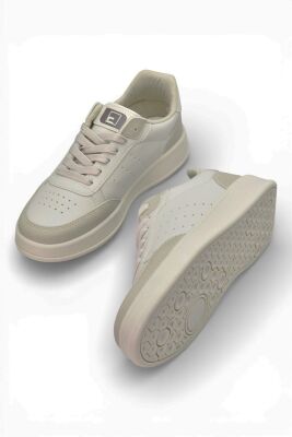 1011 Hazır Taban Unisex Spor Ayakkabı Bağcıklı Rahat Sneaker - 31