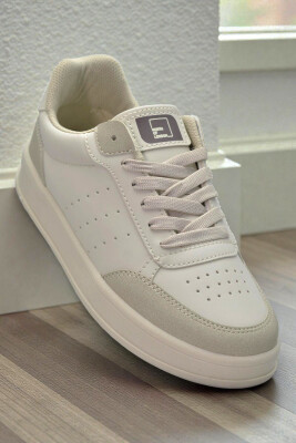 1011 Hazır Taban Unisex Spor Ayakkabı Bağcıklı Rahat Sneaker - 6
