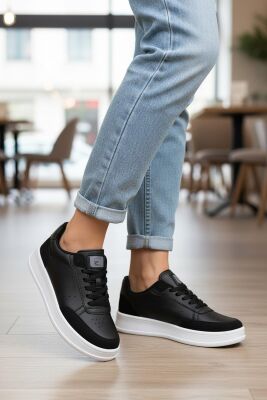 1011 Hazır Taban Unisex Spor Ayakkabı Bağcıklı Rahat Sneaker - 10