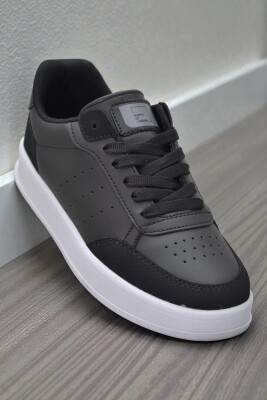 1011 Hazır Taban Unisex Spor Ayakkabı Bağcıklı Rahat Sneaker - 2