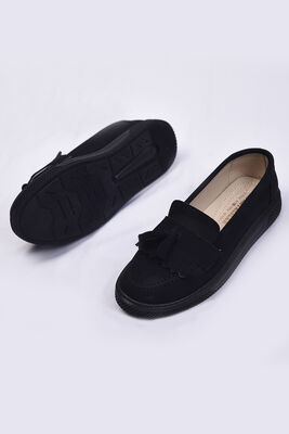 113 Rahat Spor Klasik Günlük Kadın Babet Ayakkabı Casual Loafer Kadın - 4