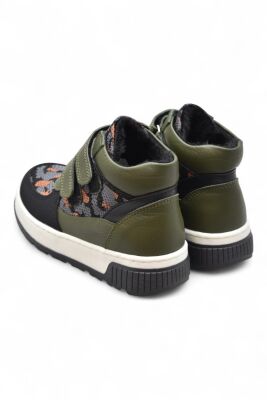 114A Ortopedik Taban Deri Cırtlı Kız Çocuk Bot Cırtlı Erkek Deri Bot Unisex Bot - 5