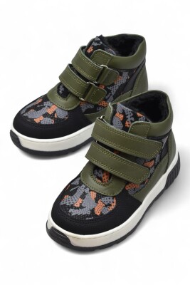 114A Ortopedik Taban Deri Cırtlı Kız Çocuk Bot Cırtlı Erkek Deri Bot Unisex Bot - 2