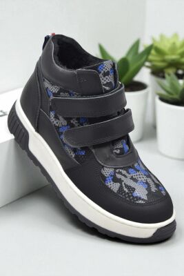 114A Ortopedik Taban Deri Cırtlı Kız Çocuk Bot Cırtlı Erkek Deri Bot Unisex Bot - 2