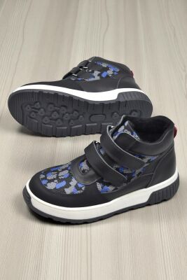 114A Ortopedik Taban Deri Cırtlı Kız Çocuk Bot Cırtlı Erkek Deri Bot Unisex Bot - 8