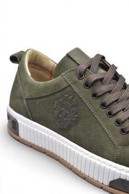 1177 Ortopedik Taban Günlük Hakiki Deri Erkek Ayakkabı Hazır Taban Casual Ayakkabı - 9