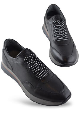 1216-2 Tam Ortopedik Taban Hakiki Gerçek Deri Erkek Ayakkabı Günlük Erkek Deri Ayakkabı - 1
