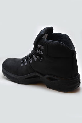 1221 Scooter Ortopedik SU GEÇİRMEZ Hakiki Deri Outdoor Erkek Bot Ayakkabı (40-45) - 4