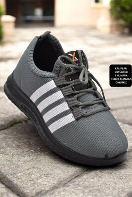 1224 Ortopedik Taban Çocuk Spor Ayakkabı Unisex Çocuk Spor Ayakkabı Süs Bağcıklı - 2