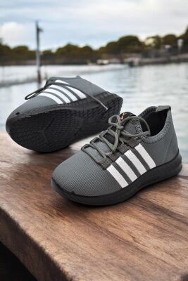 1224 Ortopedik Taban Çocuk Spor Ayakkabı Unisex Çocuk Spor Ayakkabı Süs Bağcıklı - 6