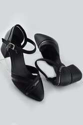 ISPARTALILAR - 125 KISA Topuk Kadın Topuklu Ayakkabı Abiye Düğün Nişan Bilekli