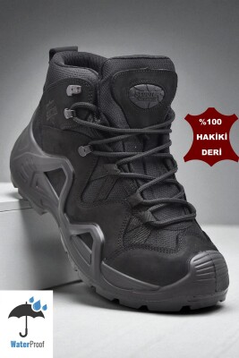 1492 Ortopedik Taban SU GEÇİRMEZ Hakiki Deri Outdoor Erkek Bot Ayakkabı - ISPARTALILAR