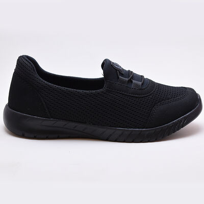 150 Blacksea FULL ORTOPEDİK Yazlık Kadın Spor Ayakkabı Bağcıksız Babet - 5