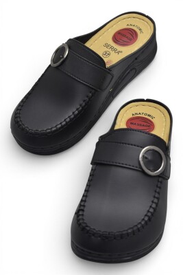 1504 Rahat Ortopedik Taban Günlük Kadın Terlik Önü Kapalı Kadın Terlik - 2