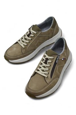 1751 Tam Ortopedik Taban Hakiki Deri Erkek Ayakkabı Fermuarlı Erkek Ayakkabı - 6