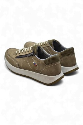 1751 Tam Ortopedik Taban Hakiki Deri Erkek Ayakkabı Fermuarlı Erkek Ayakkabı - 12