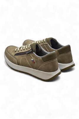 1751 Tam Ortopedik Taban Hakiki Deri Erkek Ayakkabı Fermuarlı Erkek Ayakkabı - 12