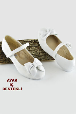20152 Rahat Taban Tokalı Kız Çocuk Babet Ayakkabı Düğün Abiye Nişan Vetta - 1