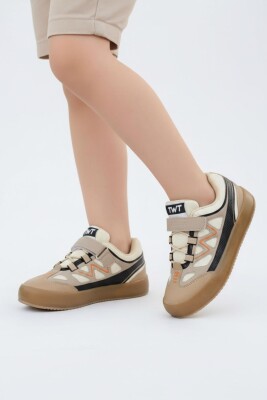 2026-5 Ortopedik Taban Çocuk Spor Ayakkabı Unisex Cırtlı Çocuk Spor Ayakkabı - 7