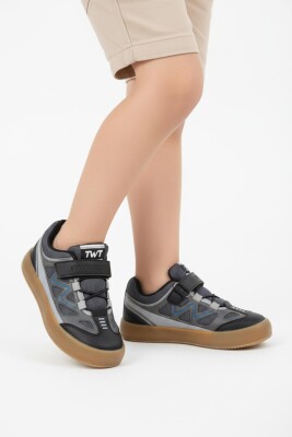 2026-5 Ortopedik Taban Çocuk Spor Ayakkabı Unisex Cırtlı Çocuk Spor Ayakkabı - 8