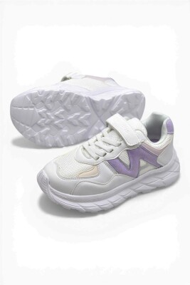 2026-99 Ortopedik Taban Çocuk Spor Ayakkabı Unisex Cırtlı Çocuk Spor Ayakkabı - 7