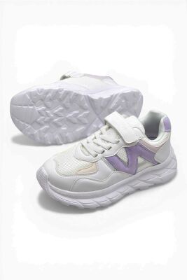 2026-99 Ortopedik Taban Çocuk Spor Ayakkabı Unisex Cırtlı Çocuk Spor Ayakkabı - 7