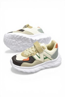 2026-99 Ortopedik Taban Çocuk Spor Ayakkabı Unisex Cırtlı Çocuk Spor Ayakkabı - 14