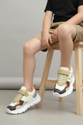 2026-99 Ortopedik Taban Çocuk Spor Ayakkabı Unisex Cırtlı Çocuk Spor Ayakkabı - 3