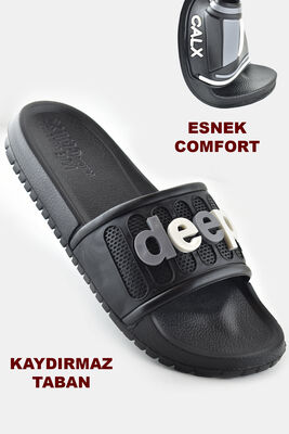 20555 Rahat Kaydırmaz Taban Günlük Erkek Terlik Ayakkabı Sandalet - 1