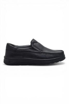 2107 Tam Ortopedik Taban %100 Hakiki Deri Erkek Ayakkabı Bağcıksız Yazlık Erkek Ayakkabı - 5