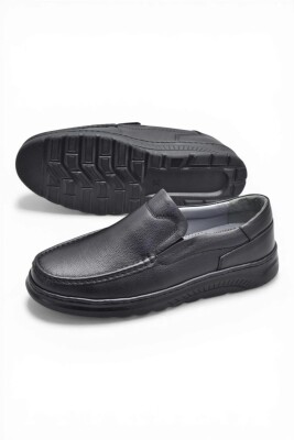 2107 Tam Ortopedik Taban %100 Hakiki Deri Erkek Ayakkabı Bağcıksız Yazlık Erkek Ayakkabı - 9