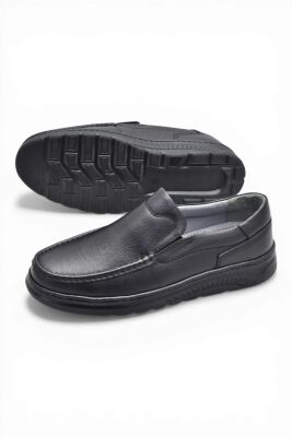 2107 Tam Ortopedik Taban %100 Hakiki Deri Erkek Ayakkabı Bağcıksız Yazlık Erkek Ayakkabı - 9