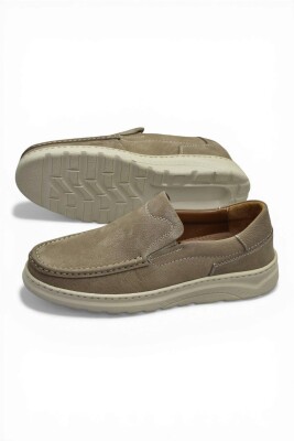 2107 Tam Ortopedik Taban %100 Hakiki Deri Erkek Ayakkabı Bağcıksız Yazlık Erkek Ayakkabı - 8