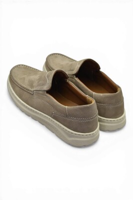 2107 Tam Ortopedik Taban %100 Hakiki Deri Erkek Ayakkabı Bağcıksız Yazlık Erkek Ayakkabı - 12