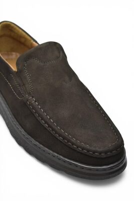 2107 Tam Ortopedik Taban %100 Hakiki Deri Erkek Ayakkabı Bağcıksız Yazlık Erkek Ayakkabı - 18