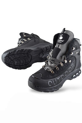 2115 Ortopedik Bağcıklı Ve Fermuarlı Outdoor Erkek Bot Ayakkabı Günlük Erkek Bot